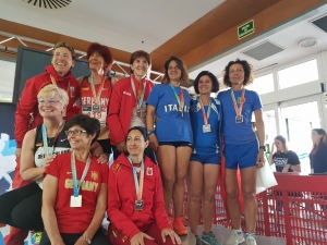 Ai campionati europei di Alicante Anna Famea marciando fa il pieno di medaglie