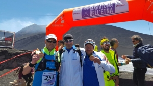 La podistica attese  conquista l'Etna dopo 43km di salite