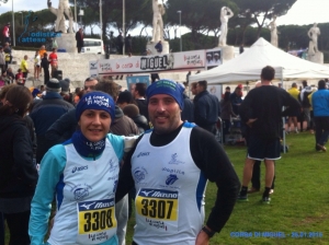 I colori della Podistica Pattese alla Corsa di Miguel