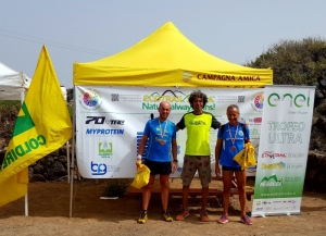 Fabio Mei conquista il podio dopo 50 km al trail di Pantelleria